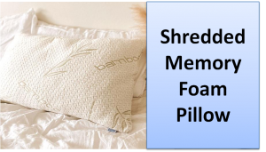 Shredded Memory Foam Pillow